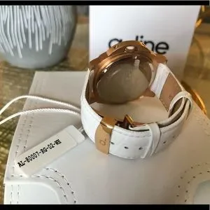 A_Line | Accessories | Aline Pyar White Leather Rose Gold  display picture 1